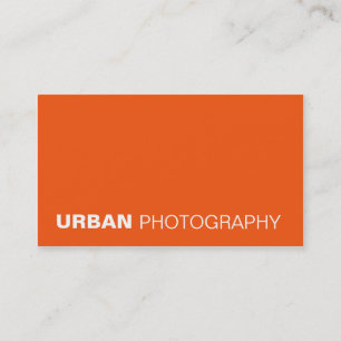 business cards > urban photography  [orange]