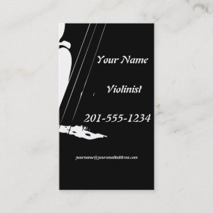 Business Cards-Violin/Strings Business Card