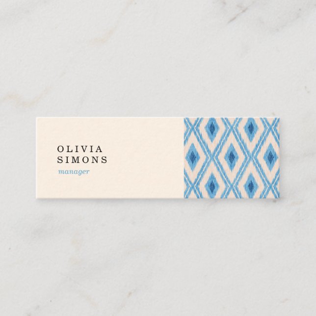 Business Cards with pattern (Front)
