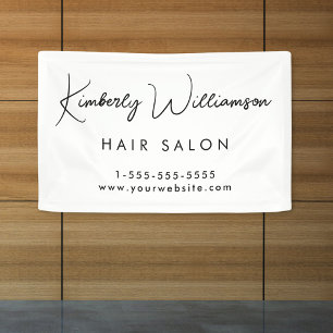 Business Chic Signature Script Promotional Banner