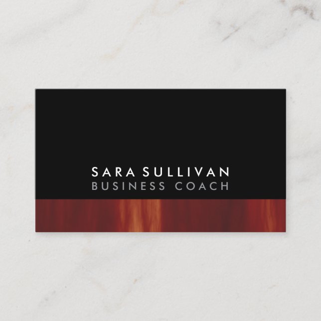 Business Coach Training Card (Front)