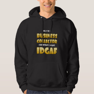 Business Collector Costume For Entrepreneur Busine Hoodie