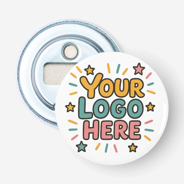 Business, Company, Advertising Your Logo Here Bottle Opener (Front)