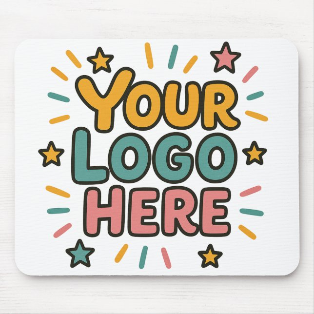 Business, Company, Advertising Your Logo Here Mouse Mat (Front)
