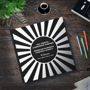 Business Company Awards Silver Personalised Guest Book