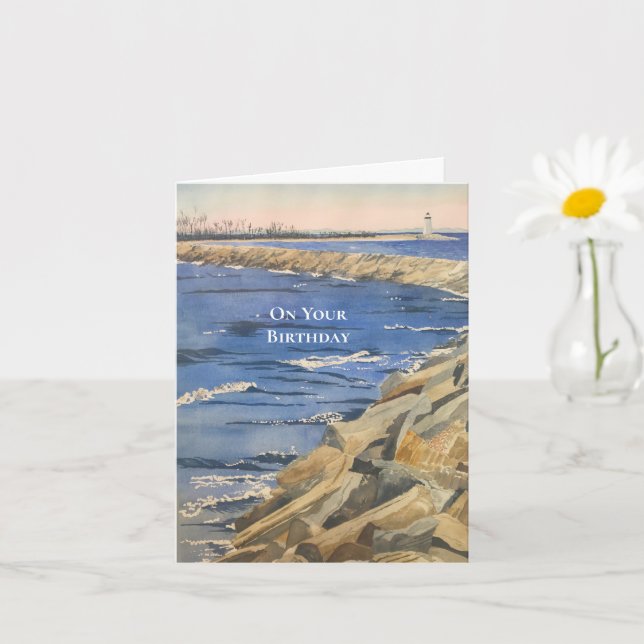 Business Company Budget Birthday  Card (Small Plant)