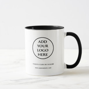 Business Company Corporate Professional Plain Logo Mug