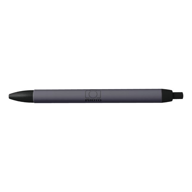 Business Company Create Your Own Custom Template Black Ink Pen (Front)