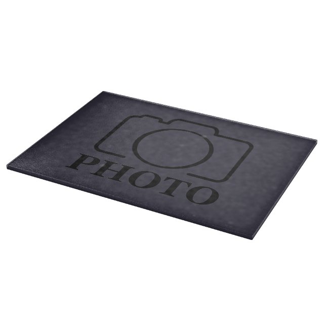 Business Company Create Your Own Custom Template Cutting Board (Corner)