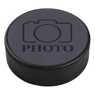 Business Company Create Your Own Custom Template Hockey Puck