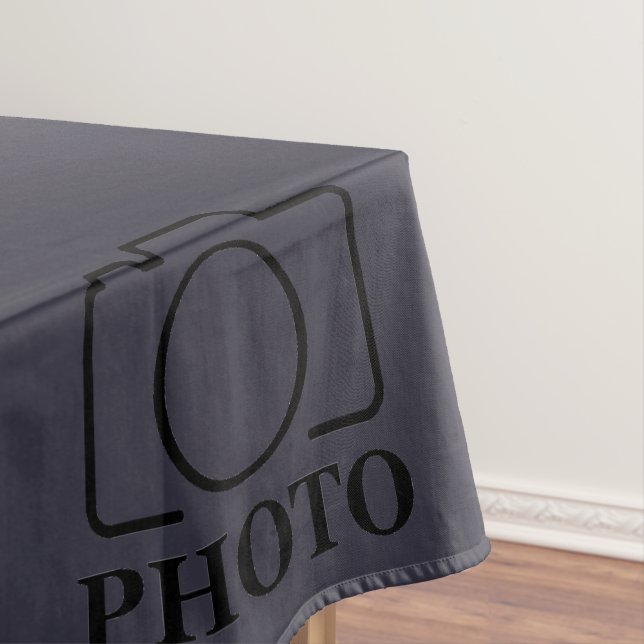 Business Company Create Your Own Custom Template Tablecloth (In Situ)