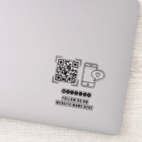 Business Company | Follow Us QR Code Scan