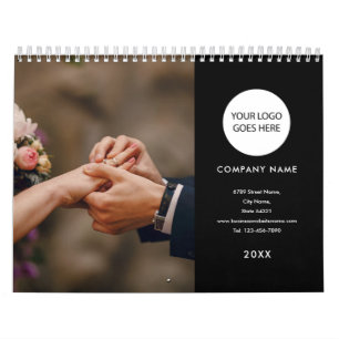 Business Company Logo 2023 Custom Photo Calendar