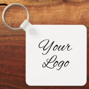 Business Company Logo Custom Key Ring