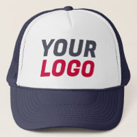 Business Company Logo CUSTOM Navy, Red, and White