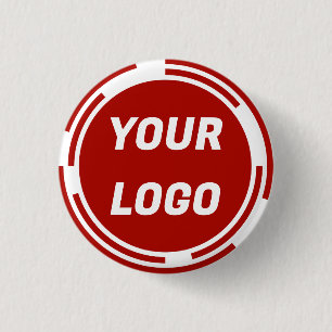 Business Company Logo CUSTOMIZABLE Pins