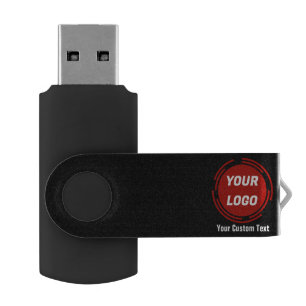 Business Company Logo CUSTOMIZABLE  USB Flash Drive