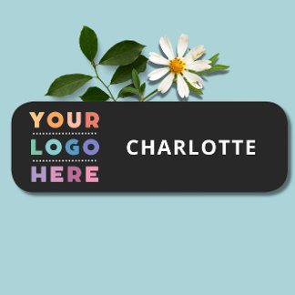 Business Company Logo Employee Name Tag