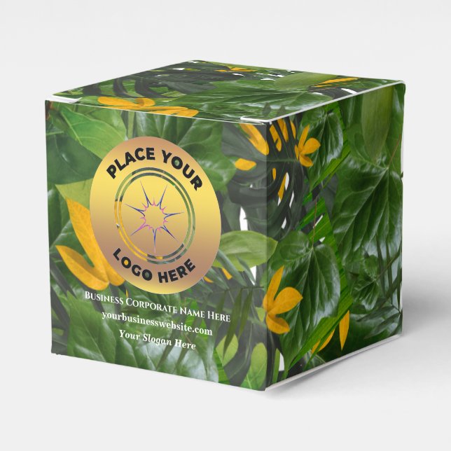 Business Company Logo Promotional Brand Custom Favour Box (Front Side)