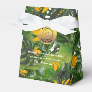 Business Company Logo Promotional Brand Custom  Favour Box