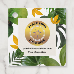 Business Company Logo Promotional Brand Custom  Favour Tags