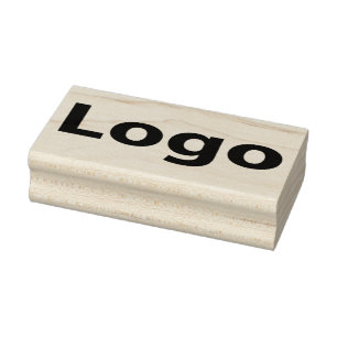 Business Company Logo Rubber Stamp
