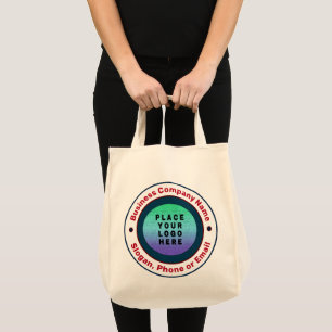  Business Company Promote Marketing Logo Custom    Tote Bag