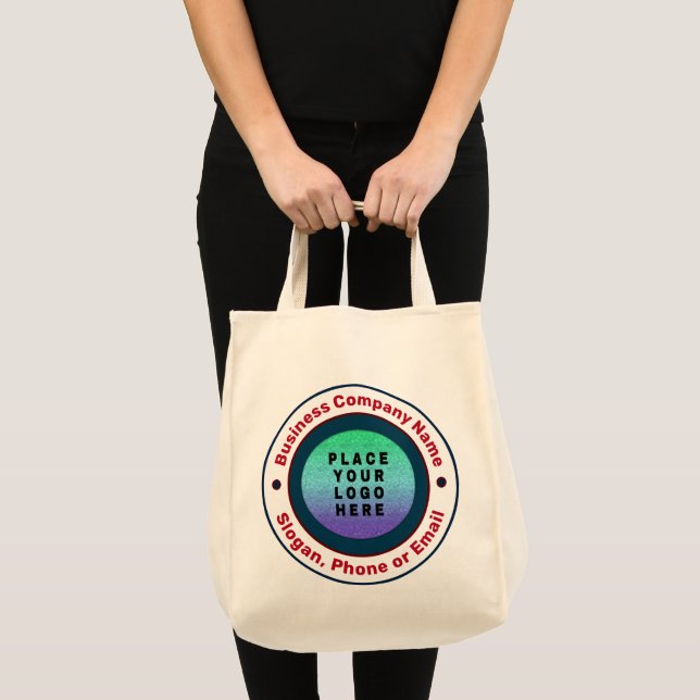  Business Company Promote Marketing Logo Custom    Tote Bag (Front (Product))