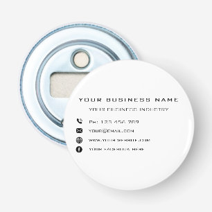 Business Company Promotional Personalised - Modern Bottle Opener