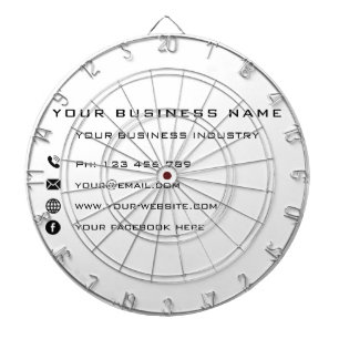 Business Company Promotional Personalised - Office Dartboard