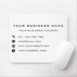 Business Company Promotional Personalised - Office Mouse Mat