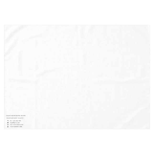 Business Company Restaurants Industrial Hotels - Tablecloth (Front (Horizontal))