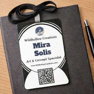 Business Conference Event Badge ID Badge