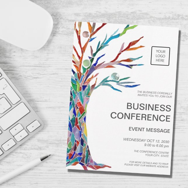 Business Conference Event Logo Invitation (Creator Uploaded)