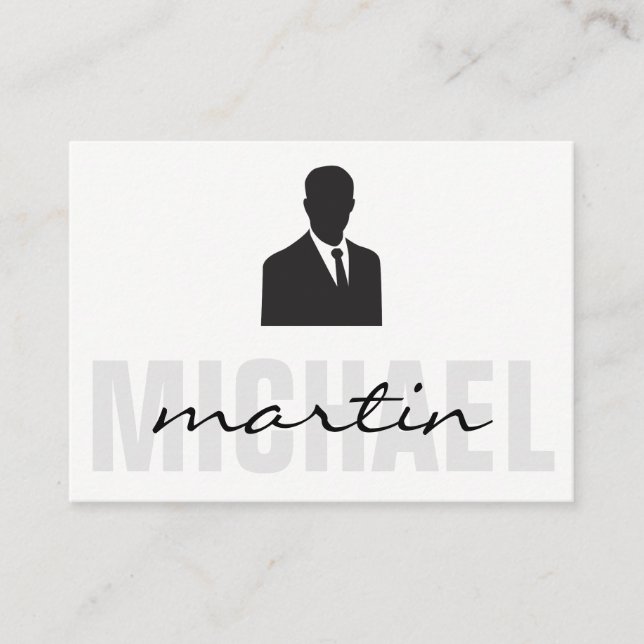 Business Consultant Business Card (Front)