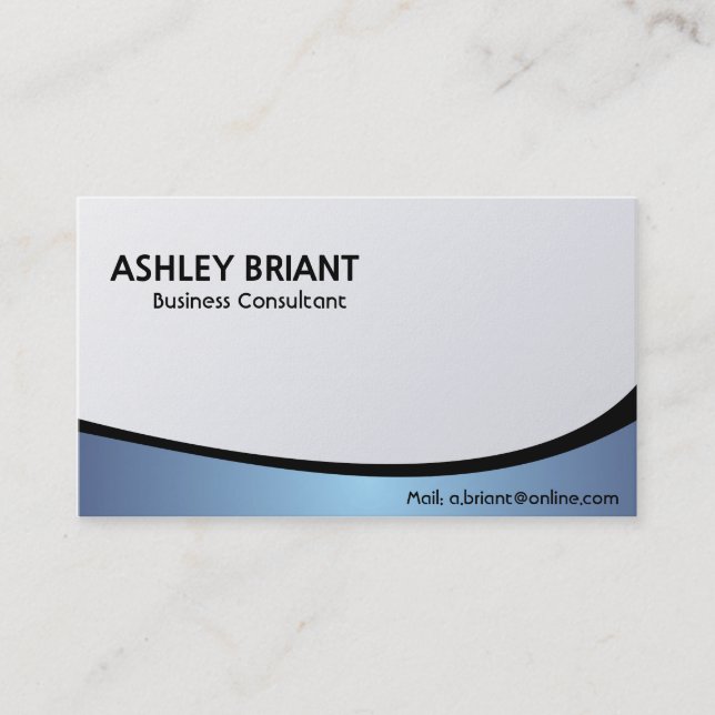 Business Consultant - Business Cards (Front)