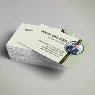 Business Consultant Financial Advisor Realtor Business Card