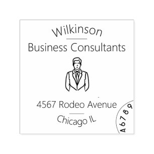 Business Consultant Self-inking Stamp