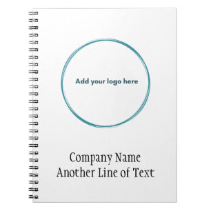 Business Corporate Add Your Logo Professional  Notebook