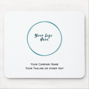 Business Corporate Company Logo Branded  Mouse Mat