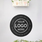 Business Corporate Company Logo Modern Round Area