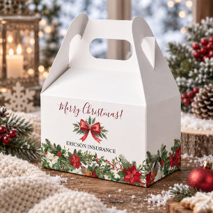 Business Corporate Employees Christmas Favour Box