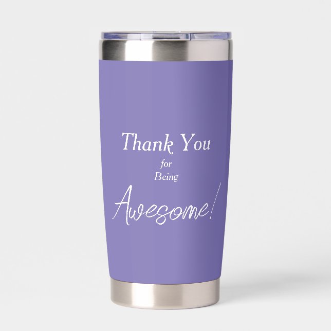 Business/Corporate gift personalised custom Insulated Tumbler (Front)