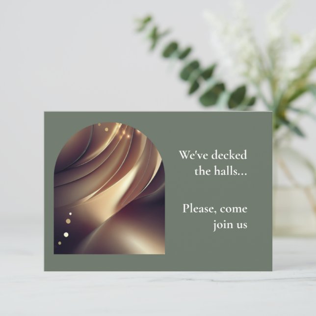Business Corporate Party Invitation (Standing Front)