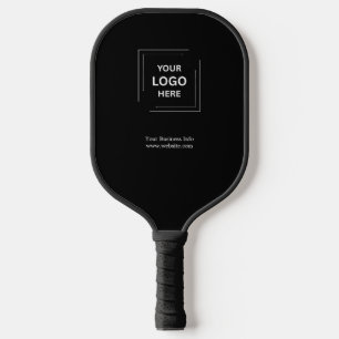 Business Corporate Professional Minimalist Logo  Pickleball Paddle
