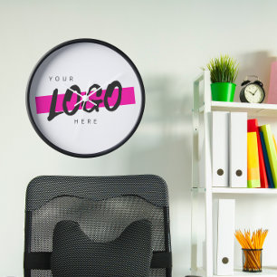 Business Corporate Promotional Custom Company Logo Clock
