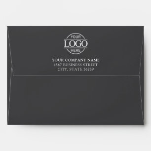 Business Custom Logo Professional Return Address Envelope