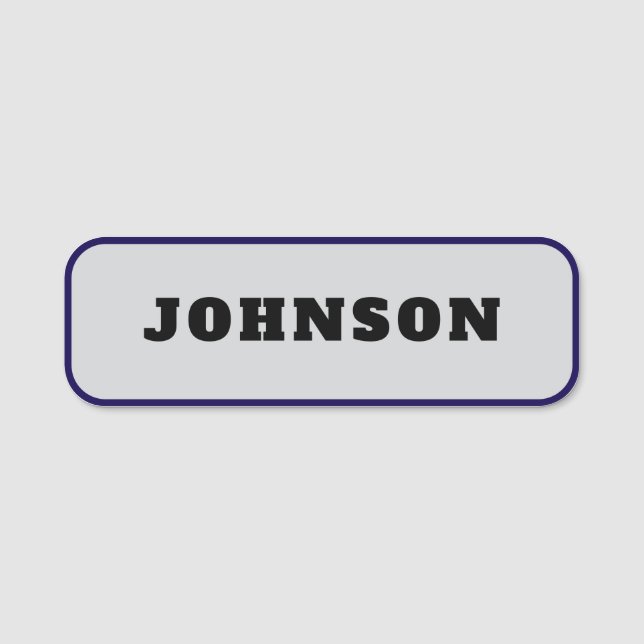 Business Custom Vintage Name Patch Name Tag (Front)