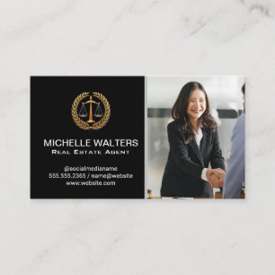 Business Deal   Hand Shake Business Card