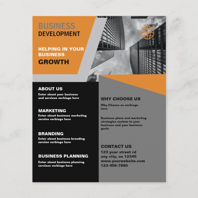 Business Development Flyer (Front)
